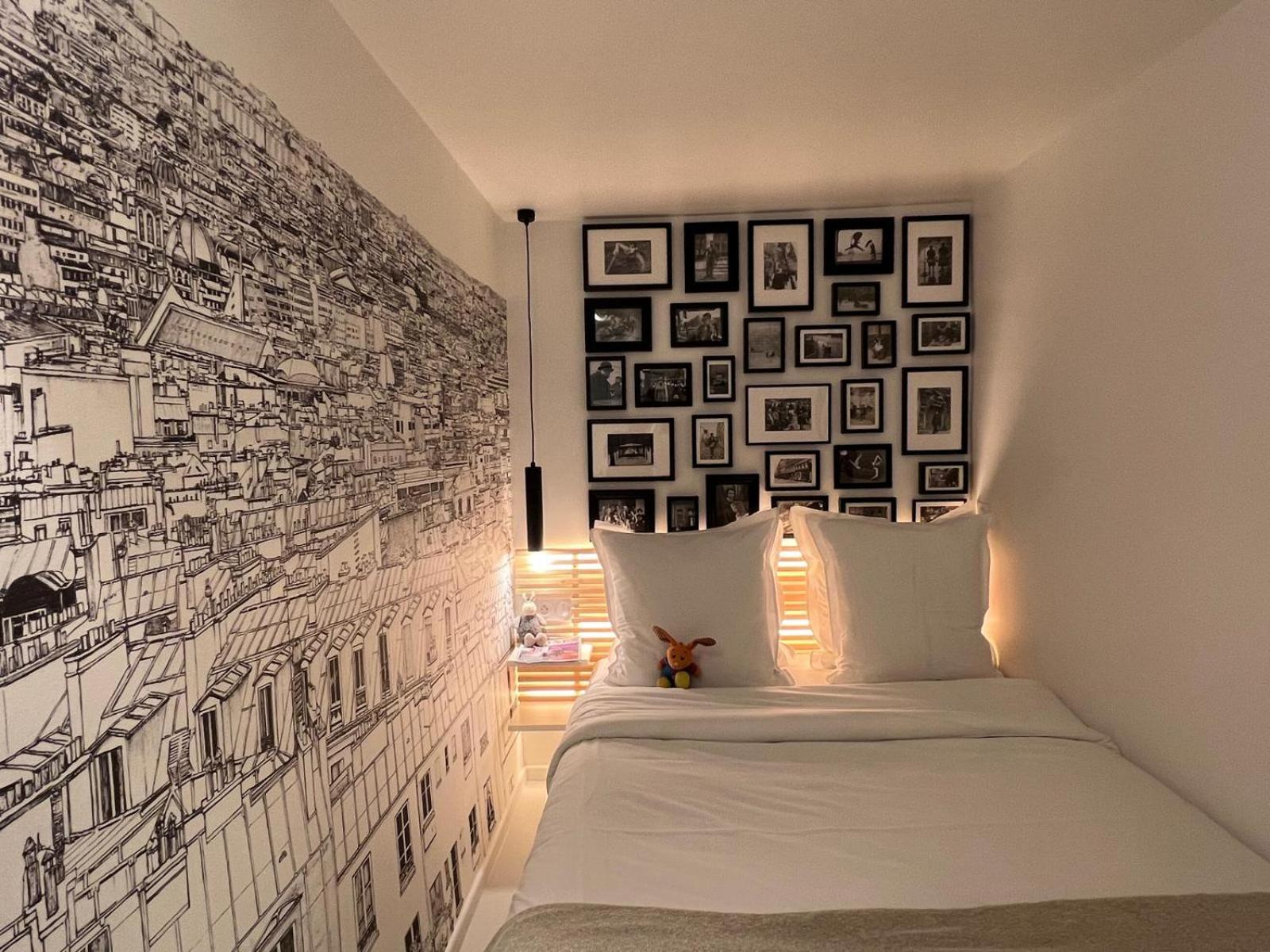 Appartement Design Quartier Montmartre-Sacre-Coeur! Paris Xviiie 외부 사진